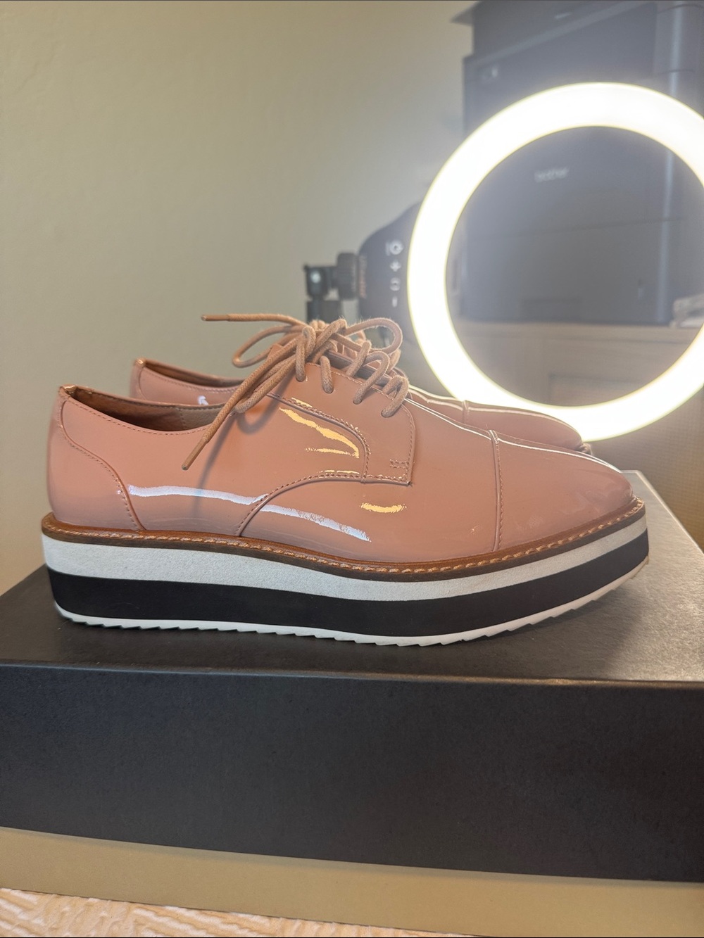 Halogen Blush Patent Platform Oxford